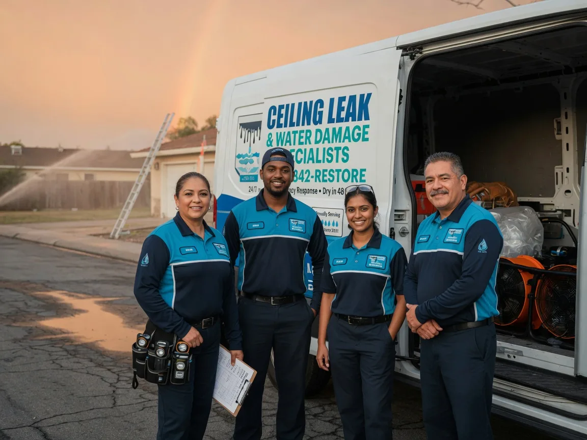 Ceiling Leak Cleanup company in Angle Inlet, MN